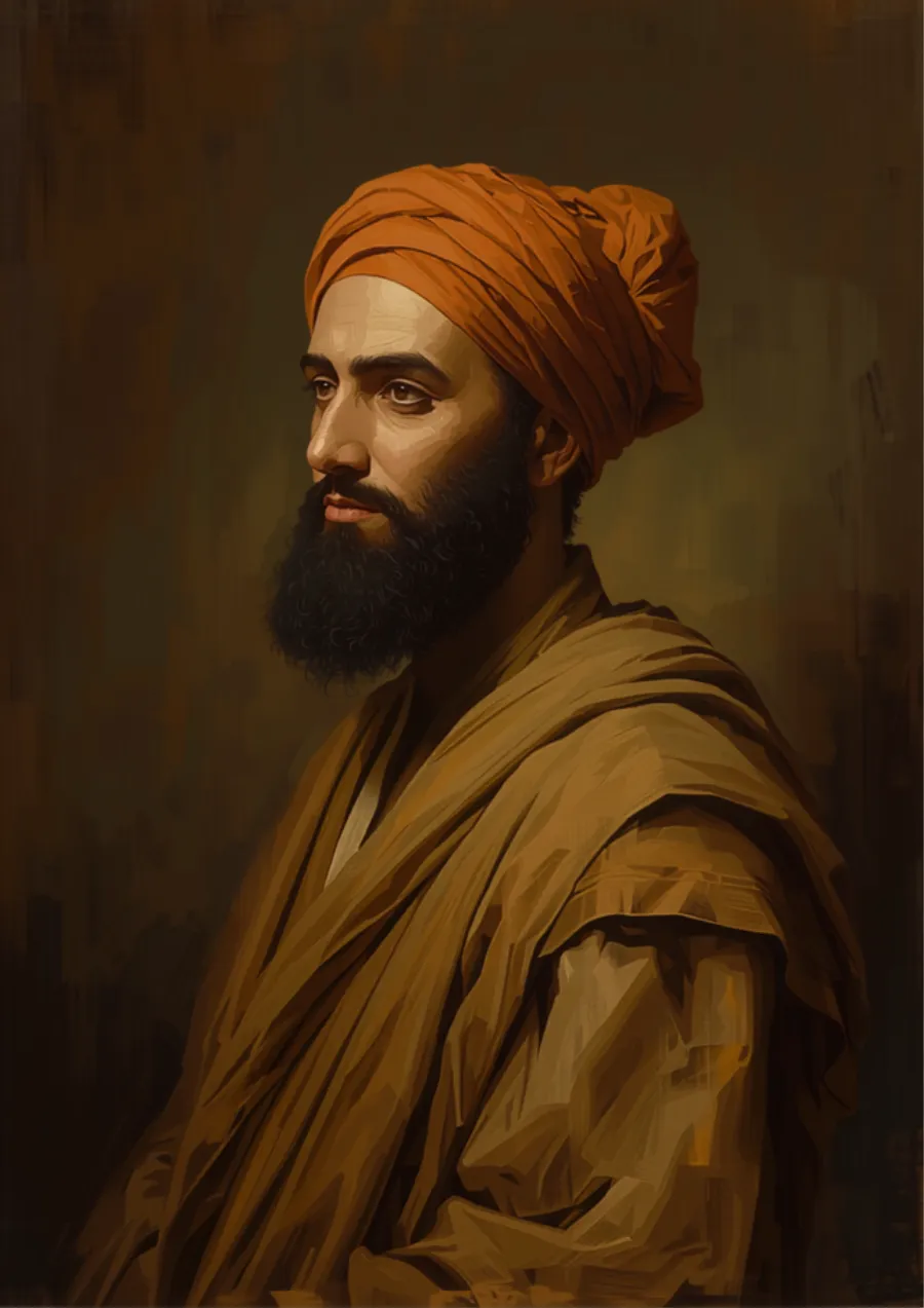 Portrait of Saadi (artistic interpretation)